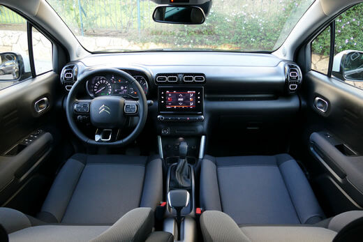 סיטרואן C3 אייר קרוס תא הנוסעים